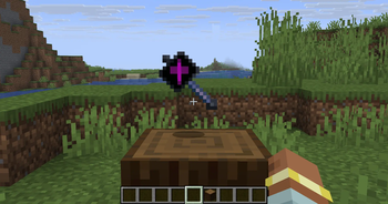 Ender mace in-game