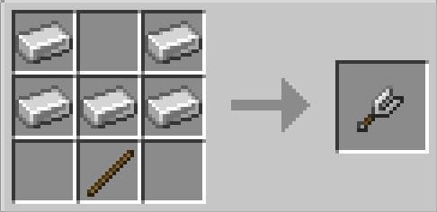 The recipe pattern for the tuning fork.