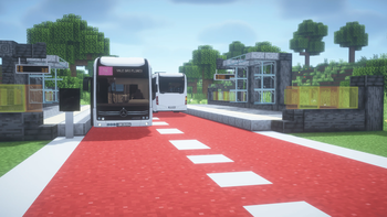 eCitaros at a bus stop