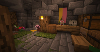Entrance to Hovel