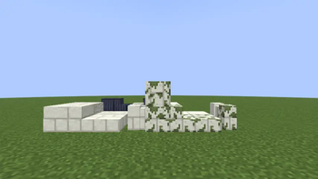 Old Limestone Bricks + Mossy Limestone Bricks