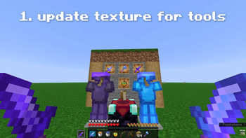 Updated textures for tools