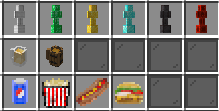all the items in the pack