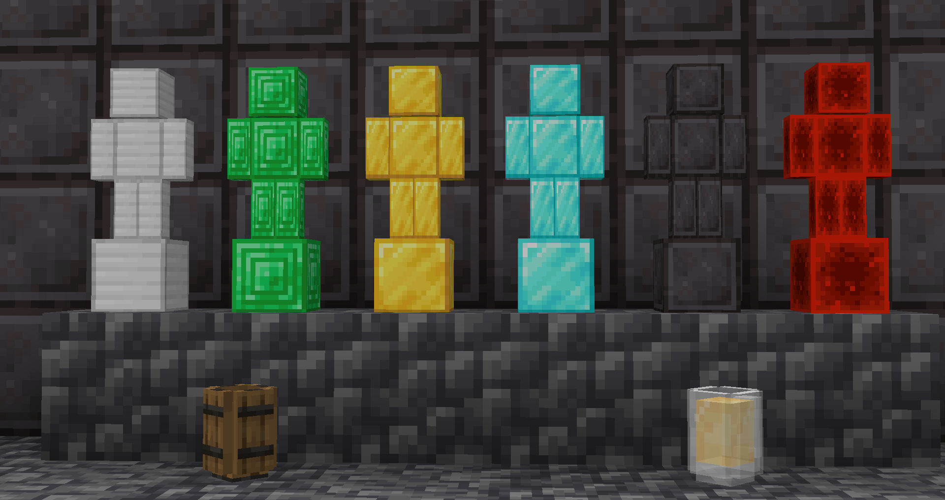 the blocks/item in itemframes