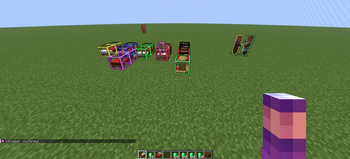 Outlines on wokrstations, beds, vilalgers, babies, and bells.