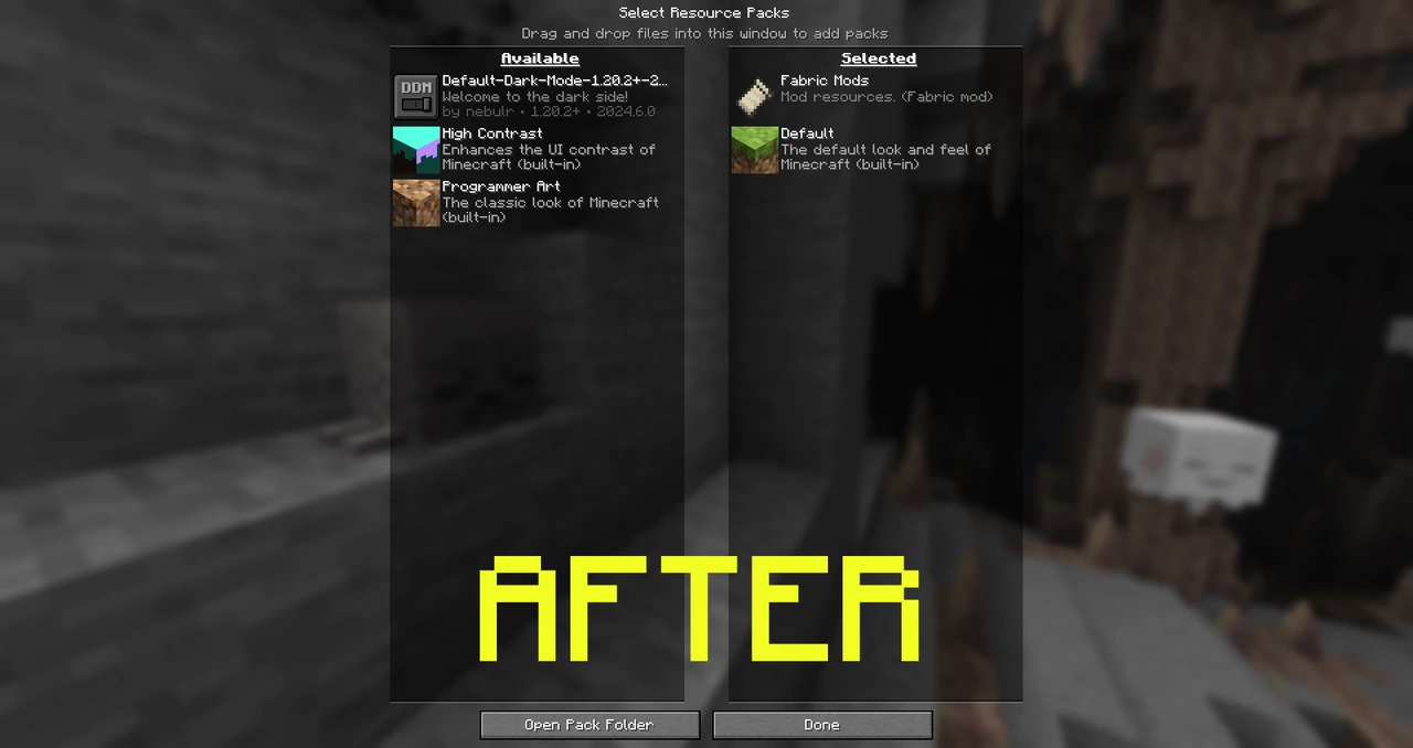 COMPARISON - AFTER
