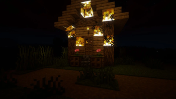 Burnt house