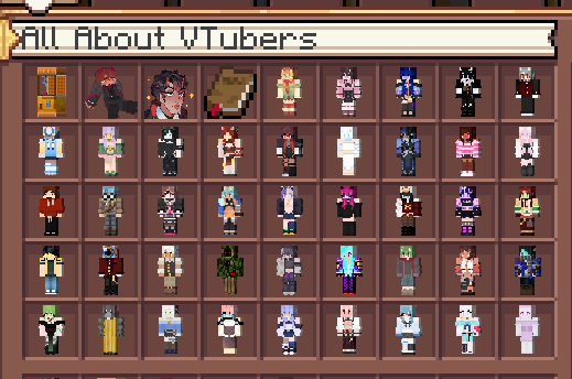 Over 120 VTuber Plushies