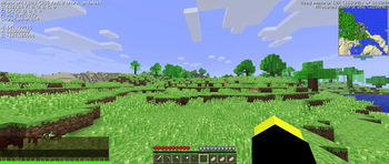 GUI + F3