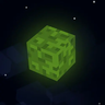 Green 3D Moon