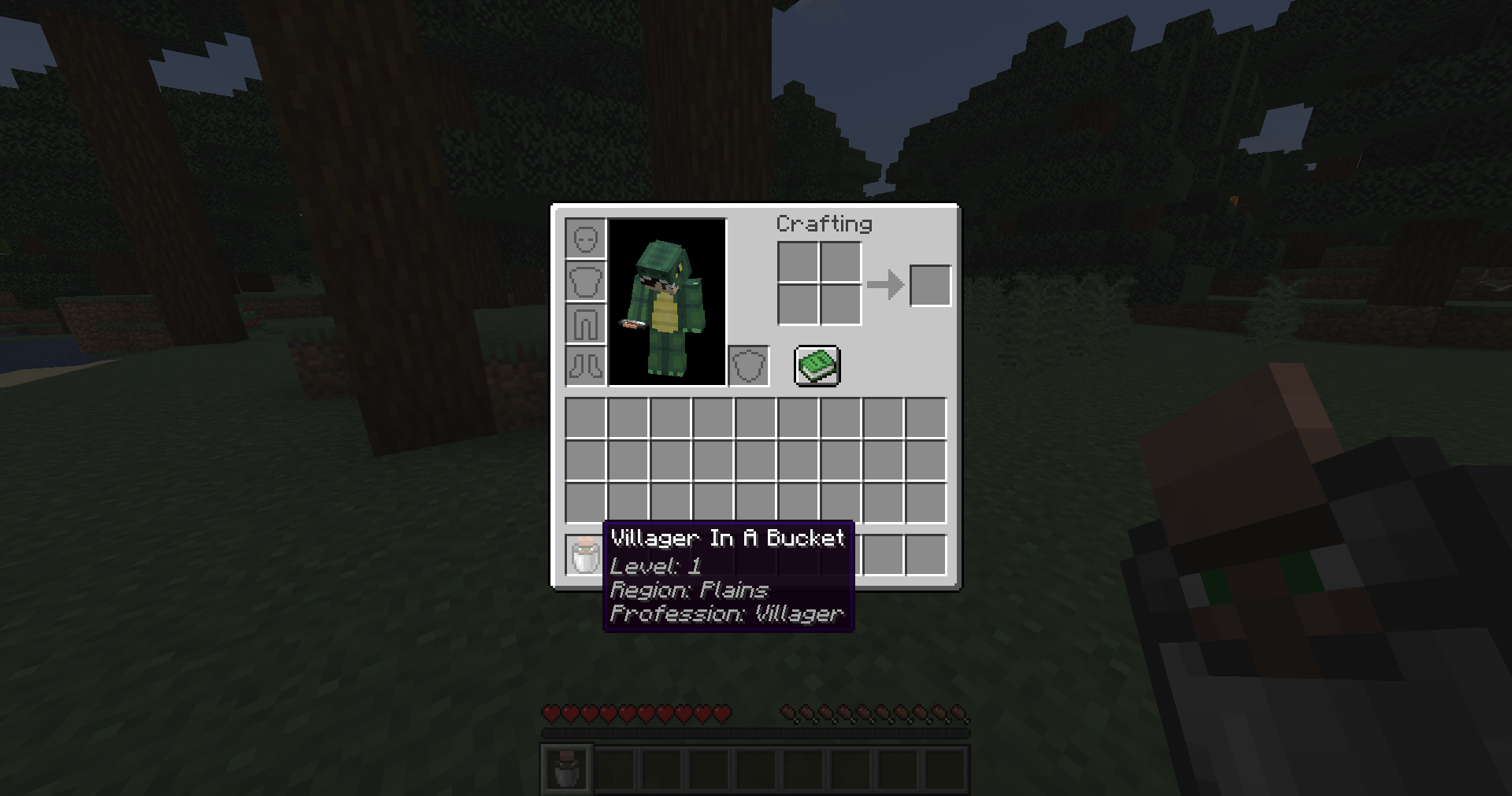 Villager In A Bucket - Minecraft Mod