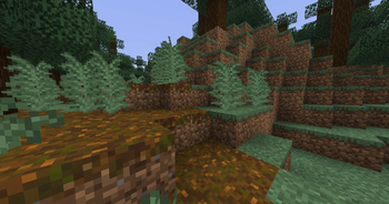 Taiga without any resource packs