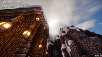 Volumetric Cloud on a Mountain