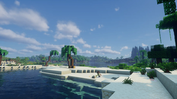 Make a sandcastle by the beach!