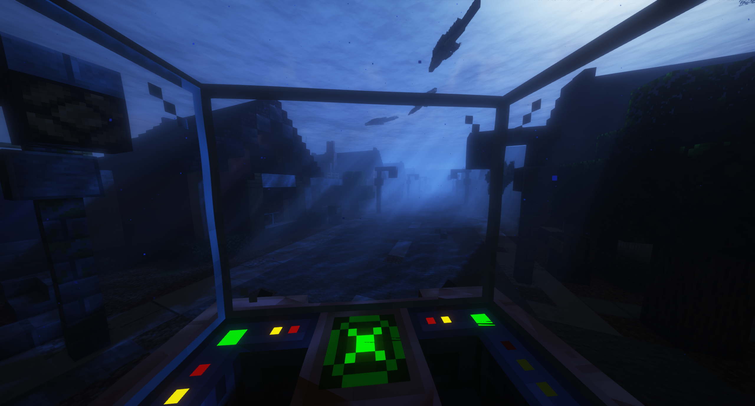 Traverse in a submarine