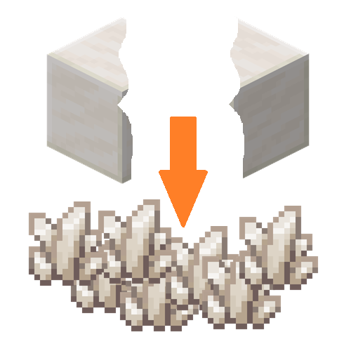 Better Block Breakdown Recipe│更好的方塊分解配方