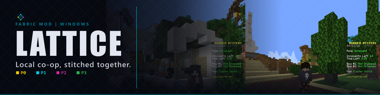 Lattice couch co-op banner