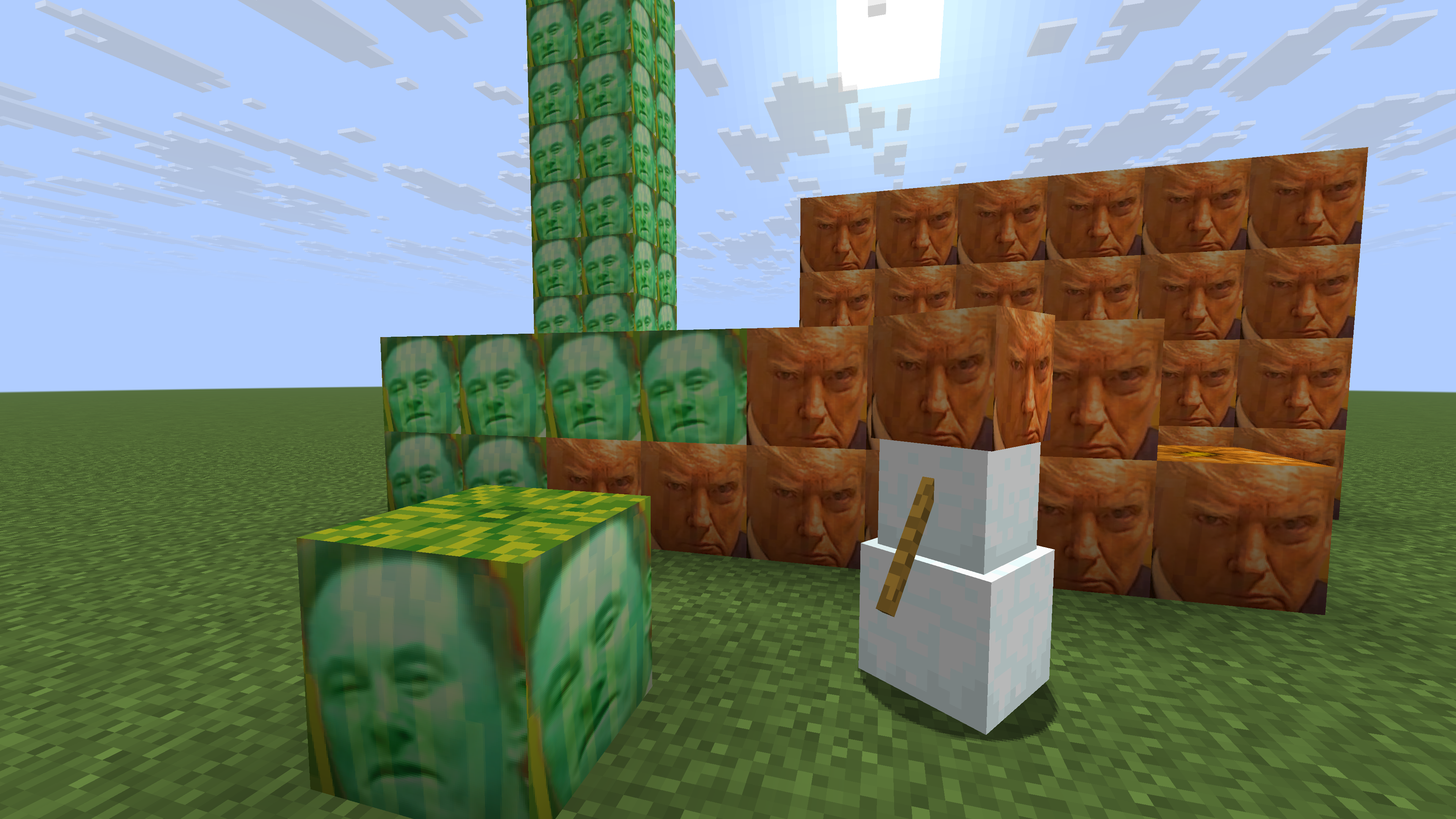 donald pump melon musk structure.