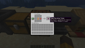 Crafting a Team Revoking Token
