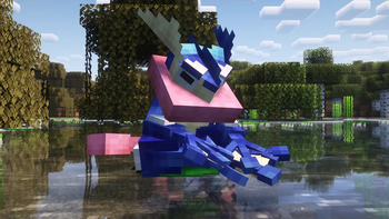 Greninja meditating