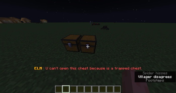 Can't open trapped chest