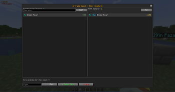 Trade Depot GUI