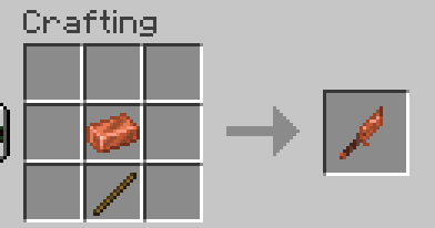 Copper knife