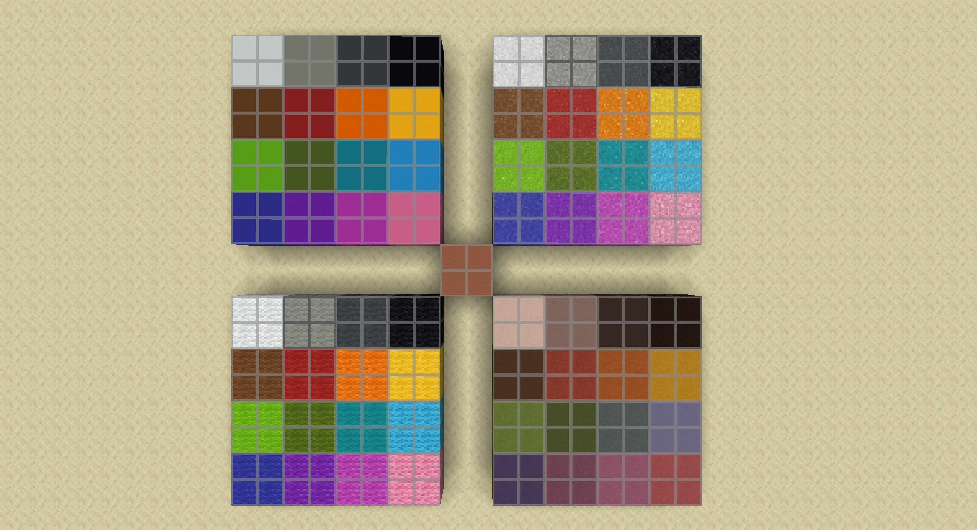 Colored Block Borders - Gallery