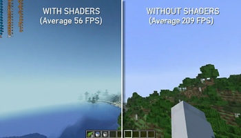 Compared (with shaders has vsync on so blame me for it ): )