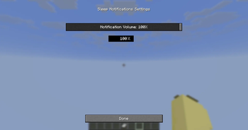 Volume Settings