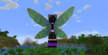 Prismarine Fairy Wings