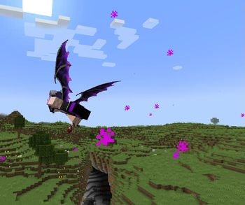 DELUXE Ender Dragon Elytra Particles