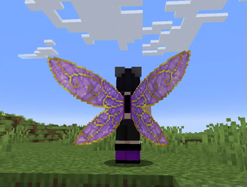 Amethyst Faerie Wings