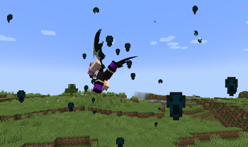 Sculk Elytra Particles