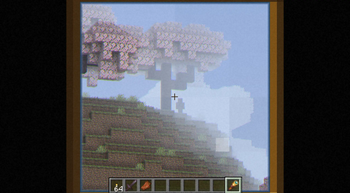 He watches