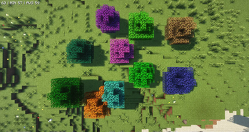 Dyed Trees