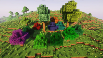 Dyed Trees
