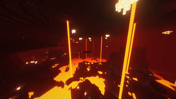 The Nether with Pure Performance (Shaders)