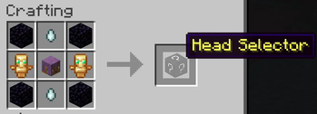 Selector Head Crafting Recipe