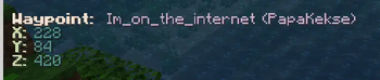 Position in chat