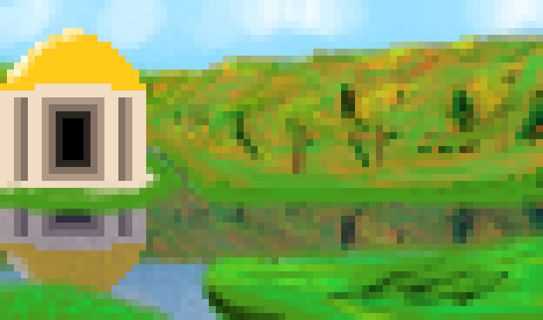 Lake Temple 5x3