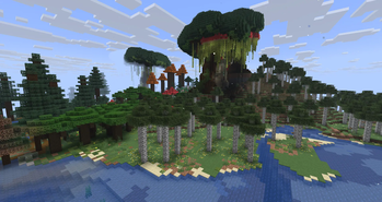 Dark Forest, Birch Forest, Taiga & Enchanted Forest
