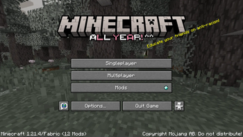 Minecraft: All Year!^^