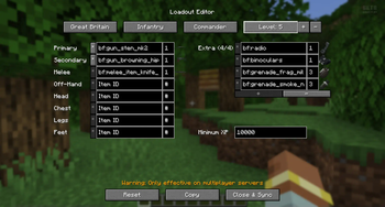 Loadout Editor