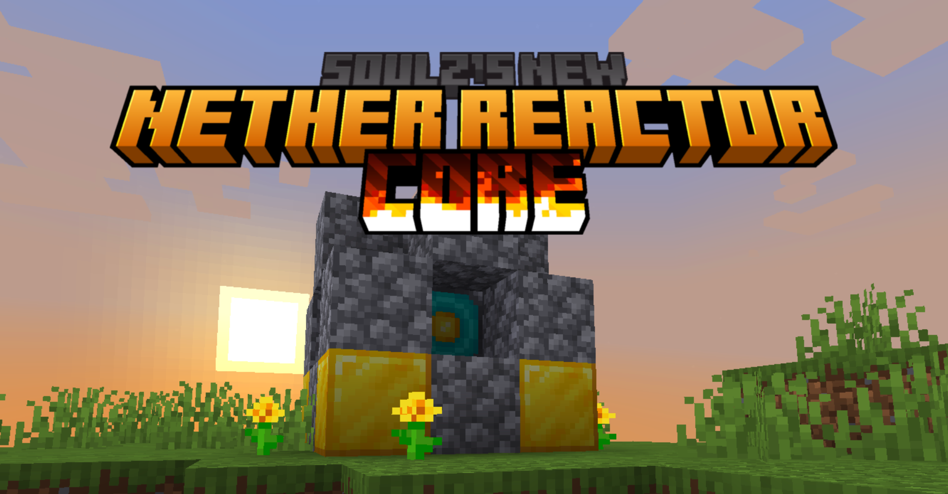 Title card for the with the Nether Reactor Core front and center