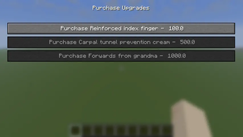 Invest in upgrades