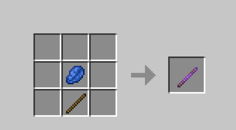 Crafting recipe