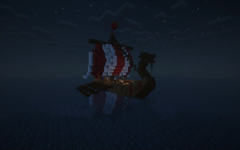 Viking longboat