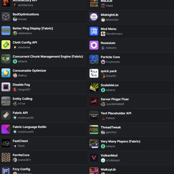 All mods included