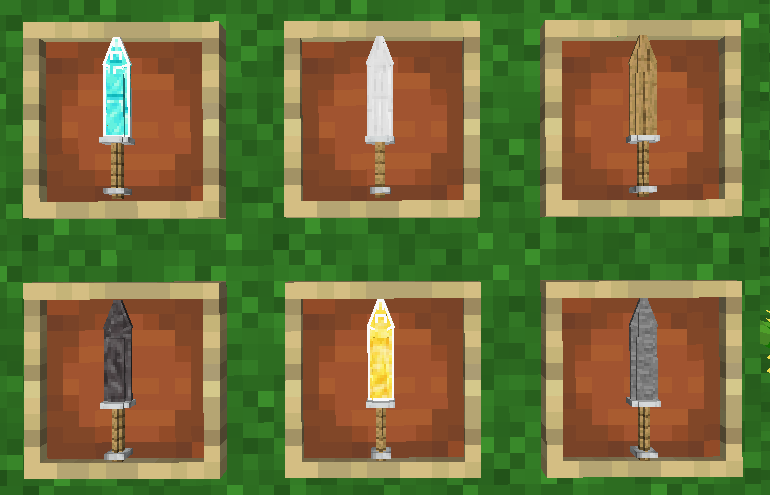 Swords in Item Frames